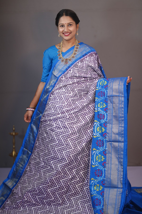 PANHIDSS4D28BNCC18- Ikat silk saree