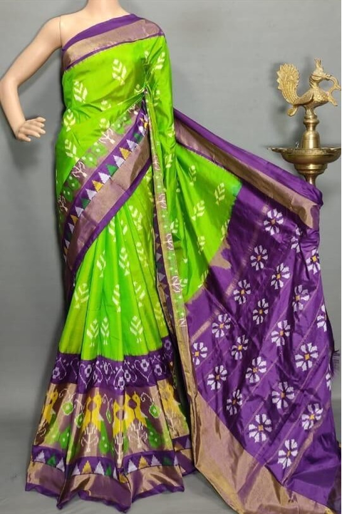 PGMRIDSS4V23TSDC32- Ikat silk saree