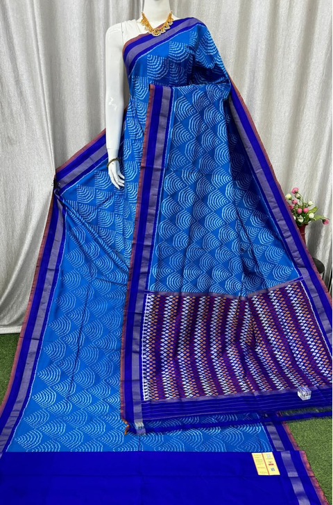 PASKIDSS4S29BECC02- Ikat silk saree