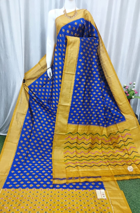 PASKIDSS4V19TBCD05- Ikat silk saree