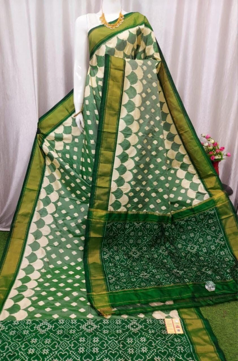 PASKIDSS4D02BEDD15- Ikat silk saree