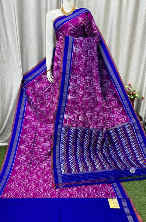 PASKIDSS4S29BECC01- Ikat silk saree