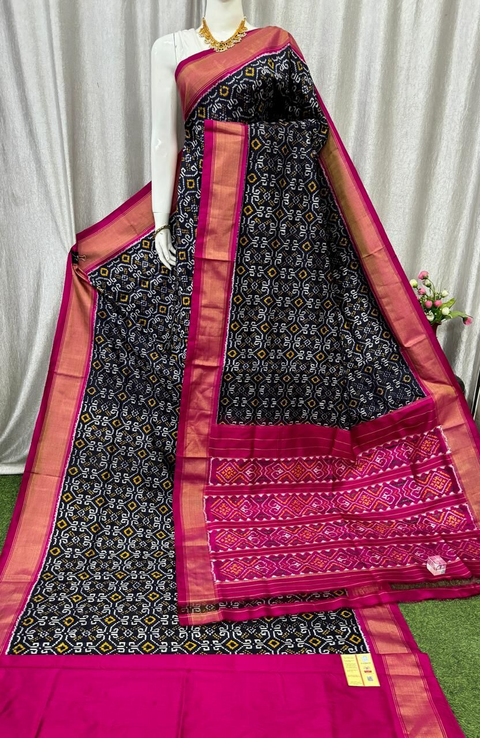 PASKIDSS4D02BEDD26- Ikat silk saree