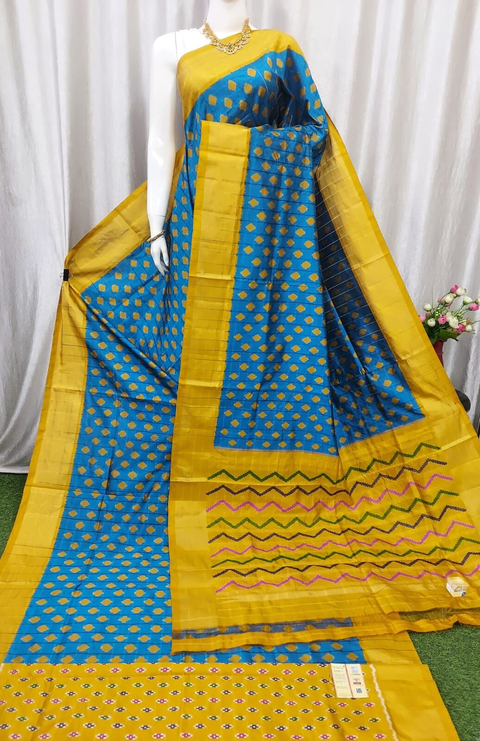 PASKIDSS4V19TBCD04- Ikat silk saree