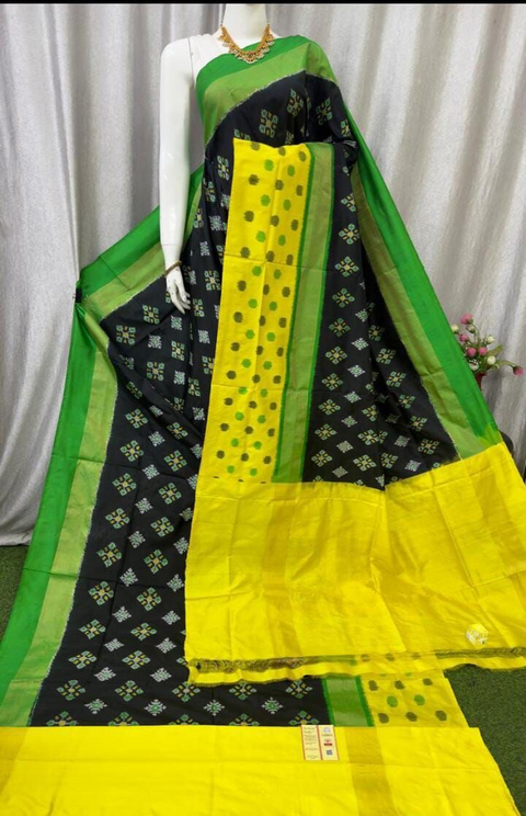 PASKIDSS4D02BEDD18- Ikat silk saree