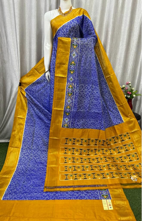 PASKIDSS4D27NDDC18- Ikat silk saree