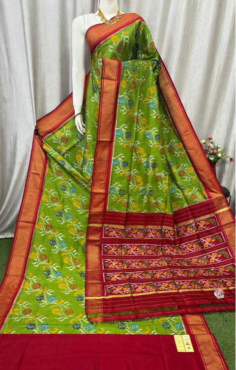 PASKIDSS5J06NSDC01- Ikat silk saree