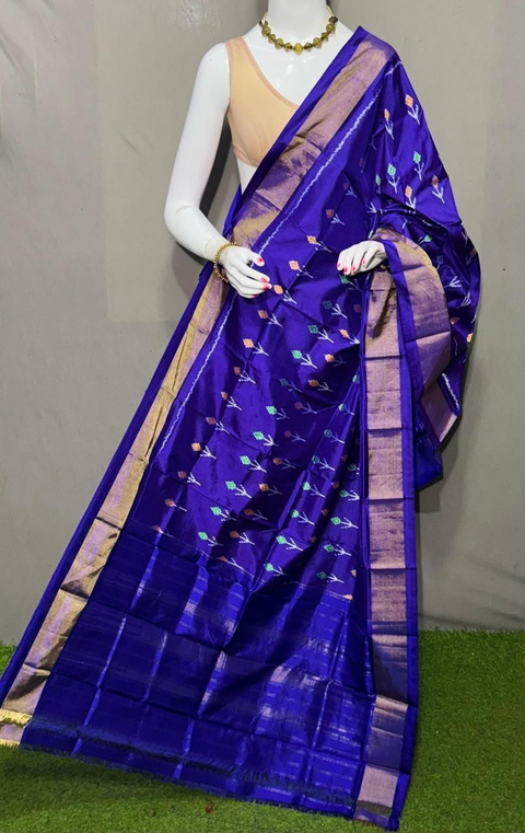 PSRGISDP4D17ZNCD15- Ikat silk dupatta