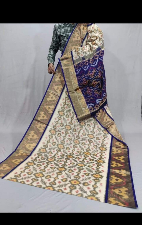 PSSIISCS4D17EECD10- Ikat Sico saree