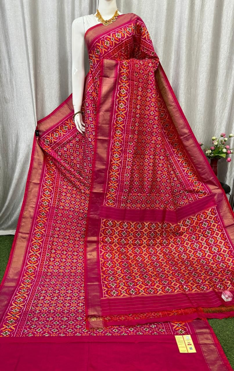 PASKIDSS4S22BXDD03- Ikat silk saree