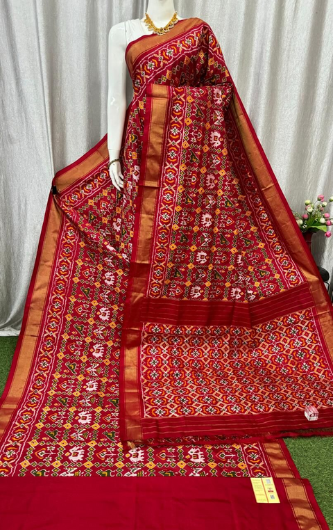 PASKIDSS5J06CSCD05- Ikat silk saree