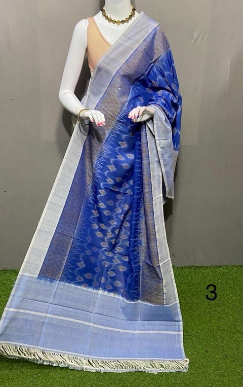 PSRGICDP4D18CBSD22- Ikat cotton dupatta