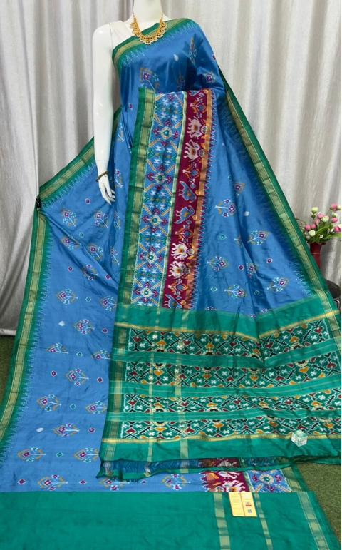 PASKIDSS5J06NDCD02- Ikat silk saree