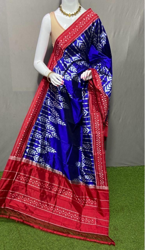 PSRGISDP4D17ZNCD52- Ikat silk dupatta