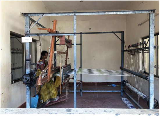 What I discovered about weaving saris on a Pochampally Ikat trail