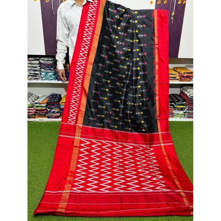 PSRGILWS5F14XZCD35- light weight Ikat silk saree