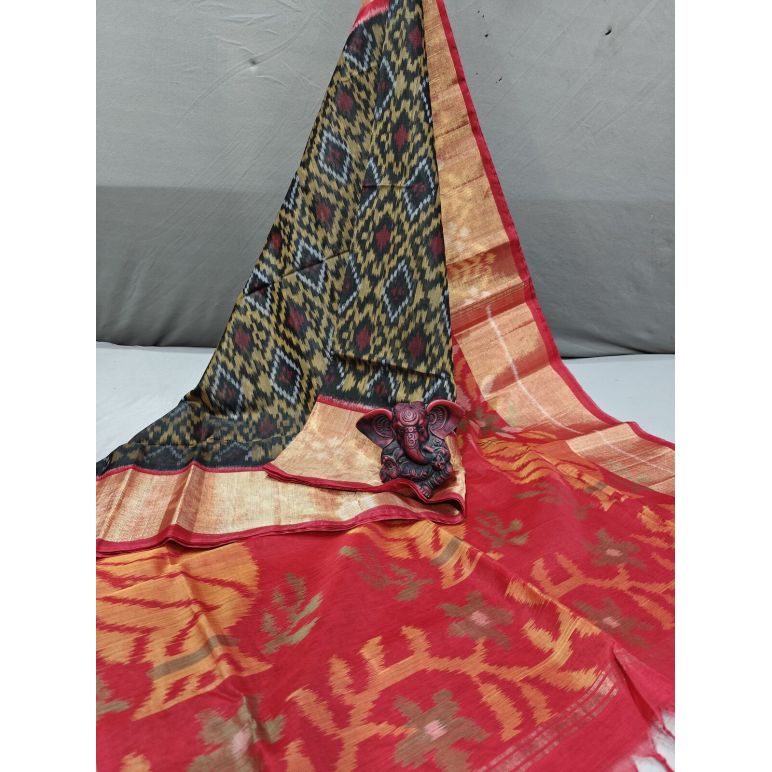 PGMRISCS5F17EZCD13- Ikat Sico saree