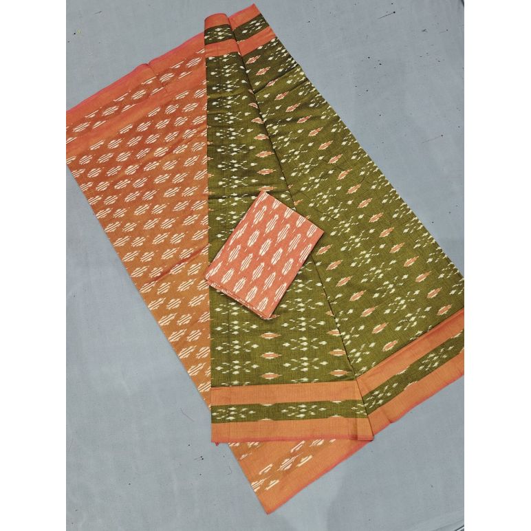 PGMRISCS5F17IFCD41- Ikat Sico saree