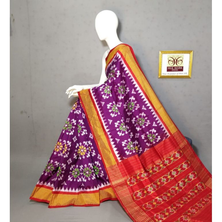 PPHSIDSS5F17BCDC09- Ikat silk saree