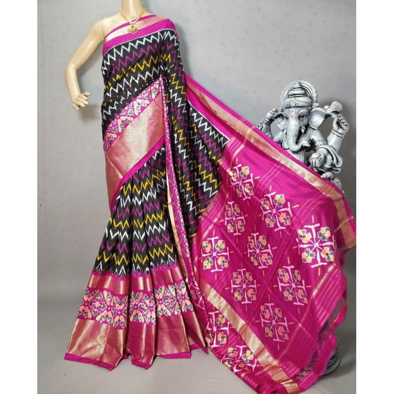 PRIHIDSS5F15NCDD16- Ikat silk saree