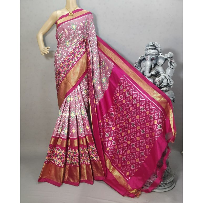 PRIHIDSS5F15NCDD25- Ikat silk saree