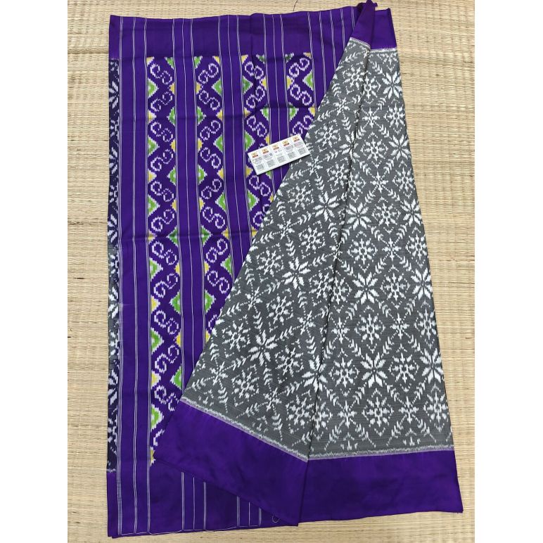 PSHLIDSS5F15BZCC06- Ikat silk saree