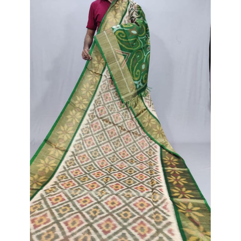 PSSIISCS5F17EECC08- Ikat Sico saree