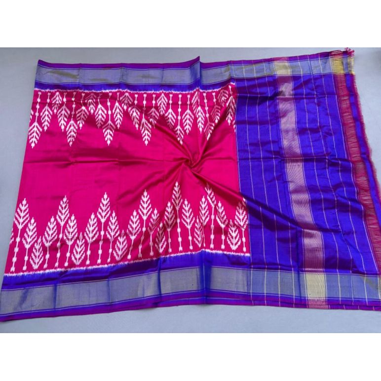 PSSIISDP5F15EDCC59- Ikat silk dupatta