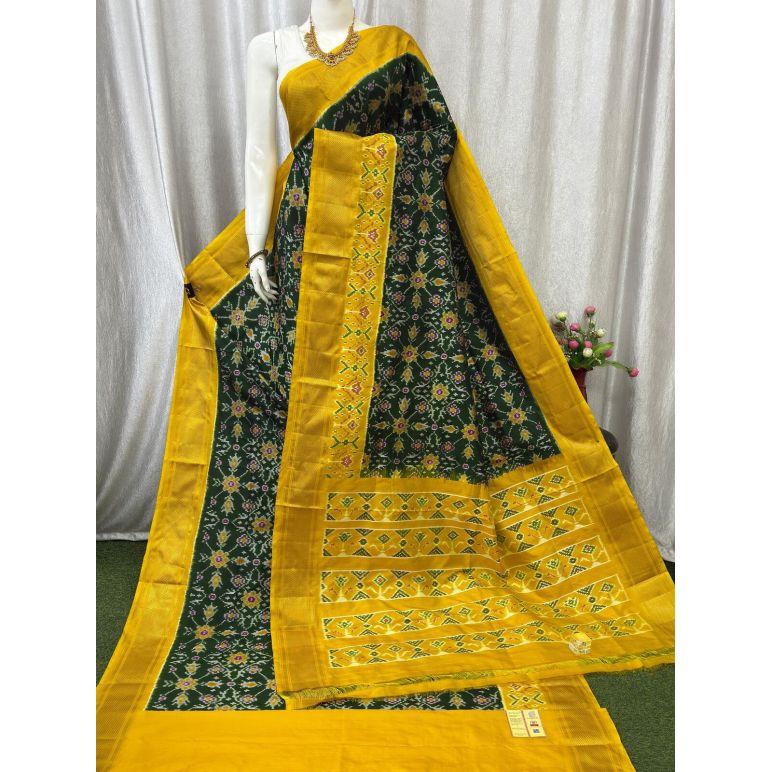 PASKIDSS5F19NDCD01- Ikat silk saree