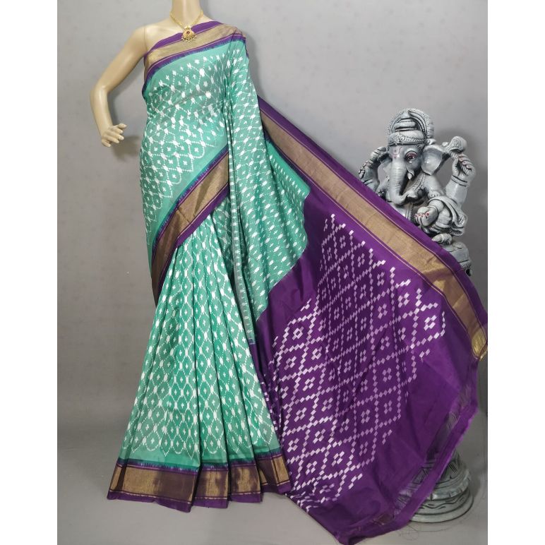 PRIHIDSS5F18TTDC11- Ikat silk saree