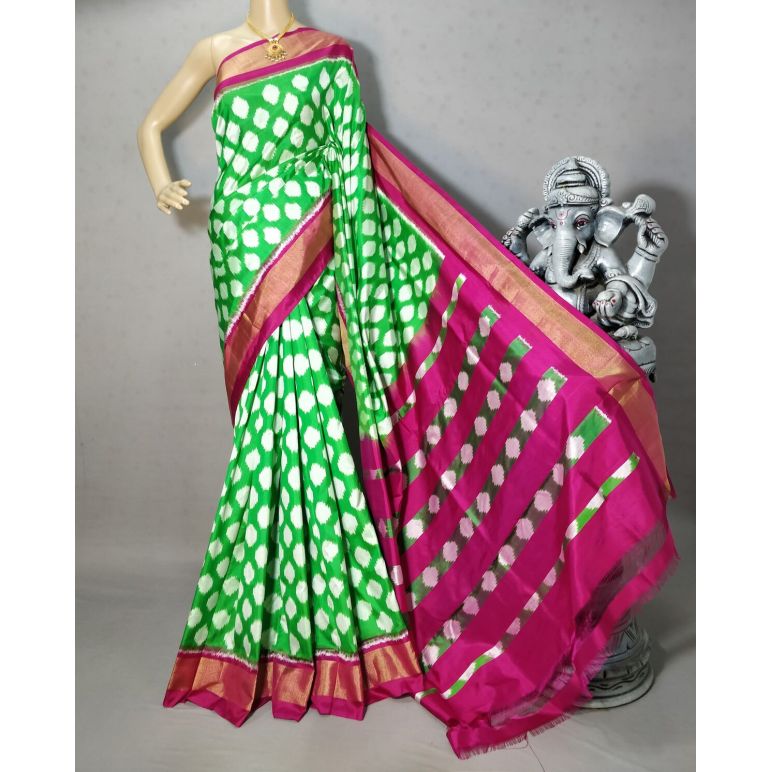 PRIHIDSS5F18TTDC25- Ikat silk saree