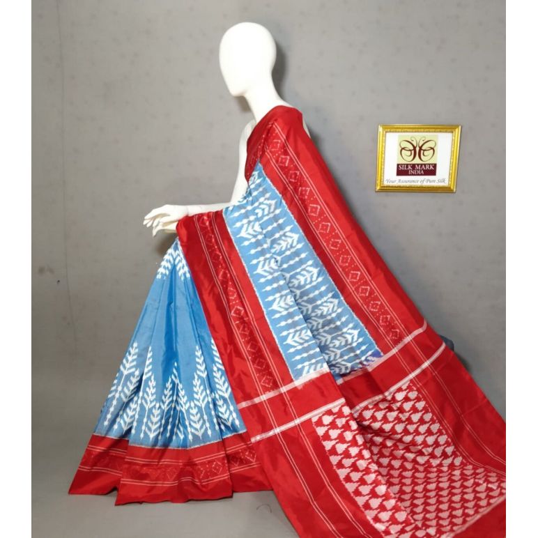 PPHSIDSS5F22BDCD03- Ikat silk saree