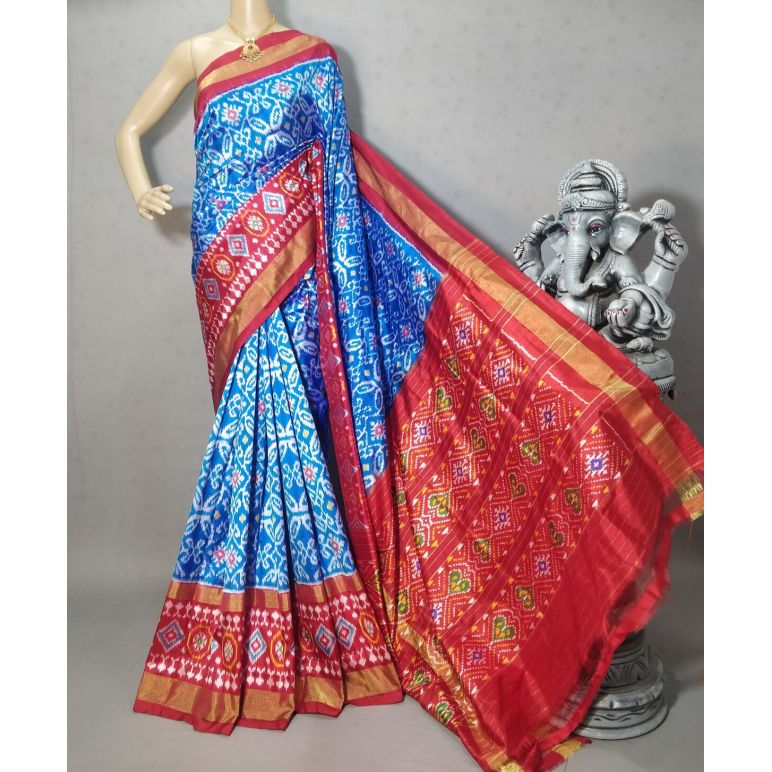 PRIHIDSS5F21BTDC31- Ikat silk saree