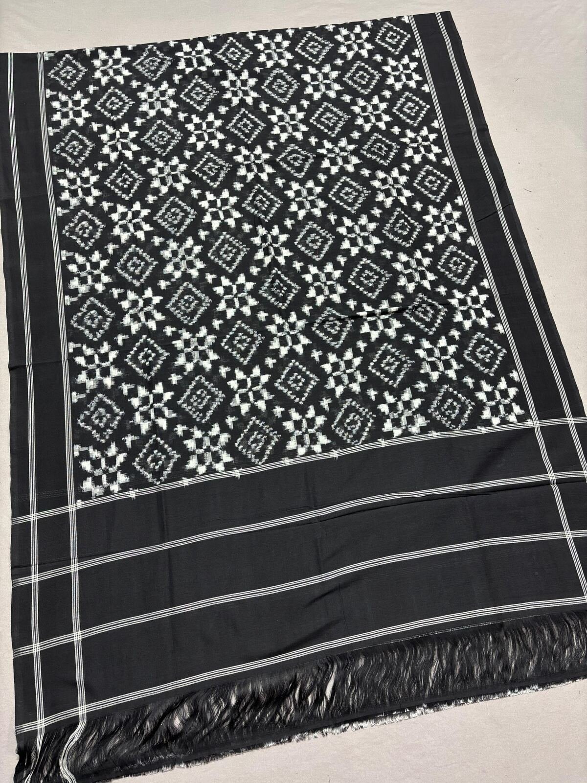Cotton Dupatta - PSSIY05-ICDPDIBCD-01