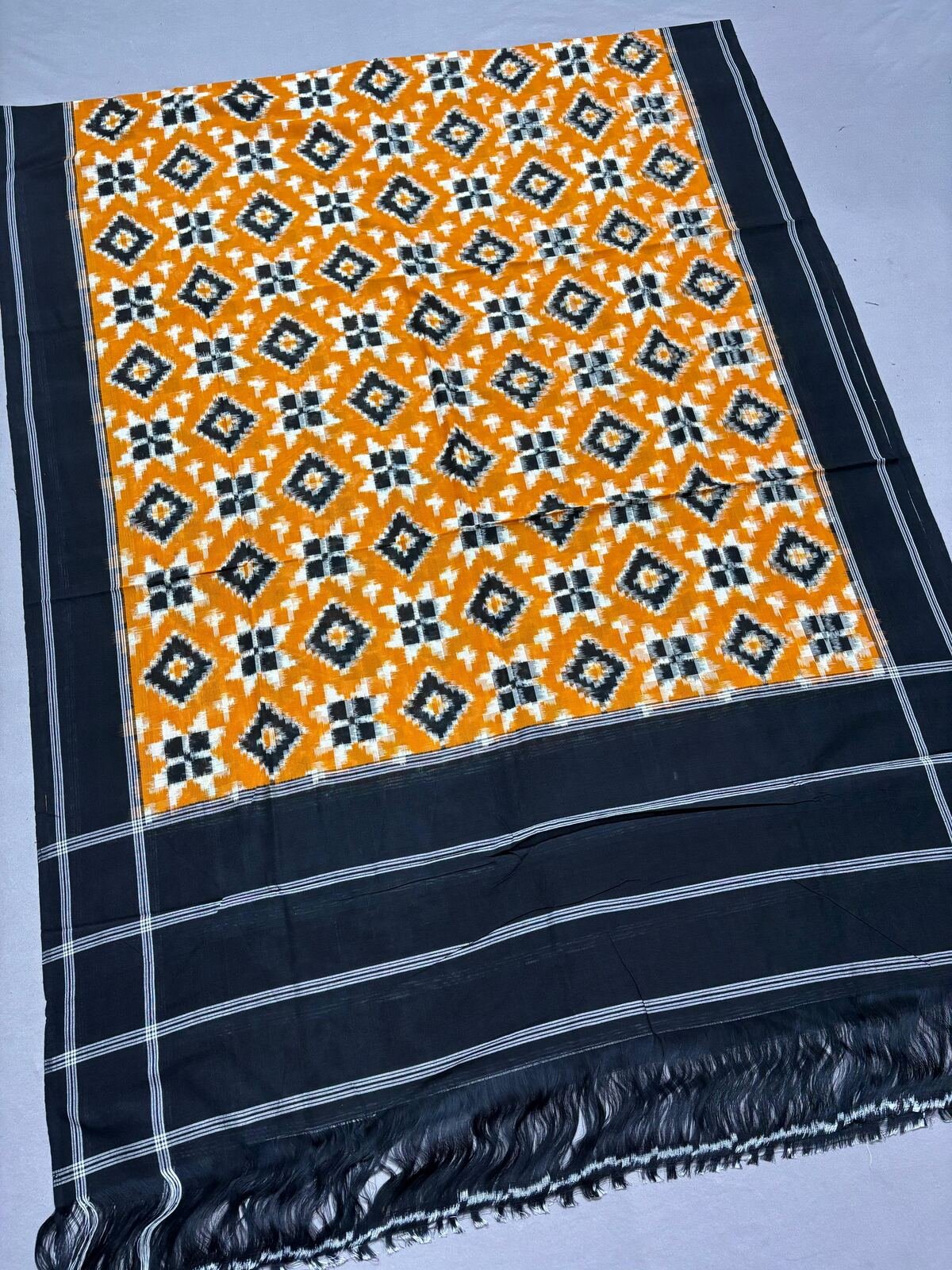 Cotton Dupatta - PSSIY05-ICDPDIBCD-07