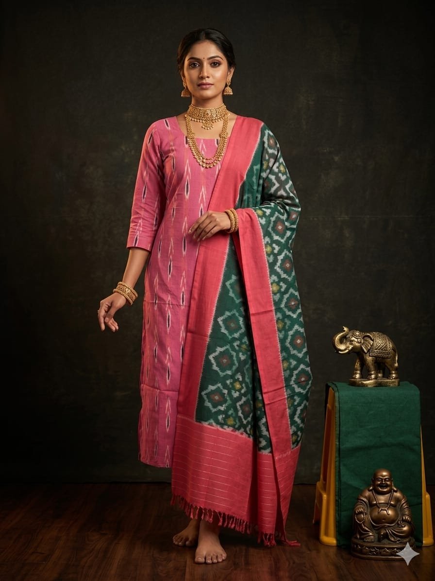 Cotton Salwar - PGMRY09-CS3PDIEDD-102