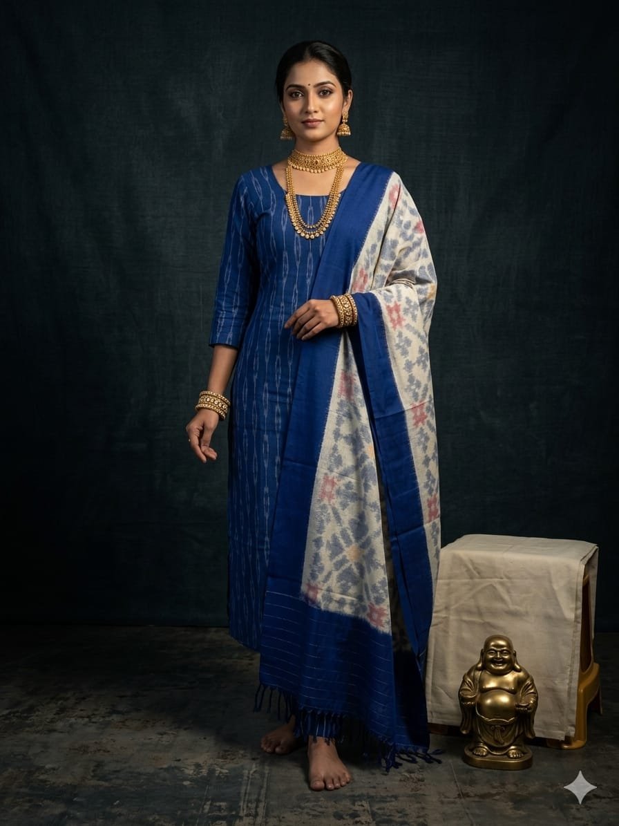 Cotton Salwar - PGMRY09-CS3PDIEDD-104