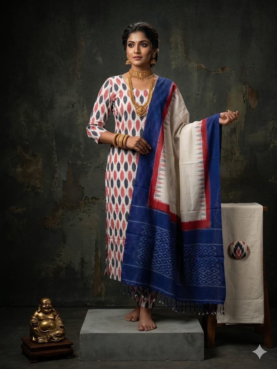 Cotton Salwar - PGMRY09-CS3PDIEDD-109