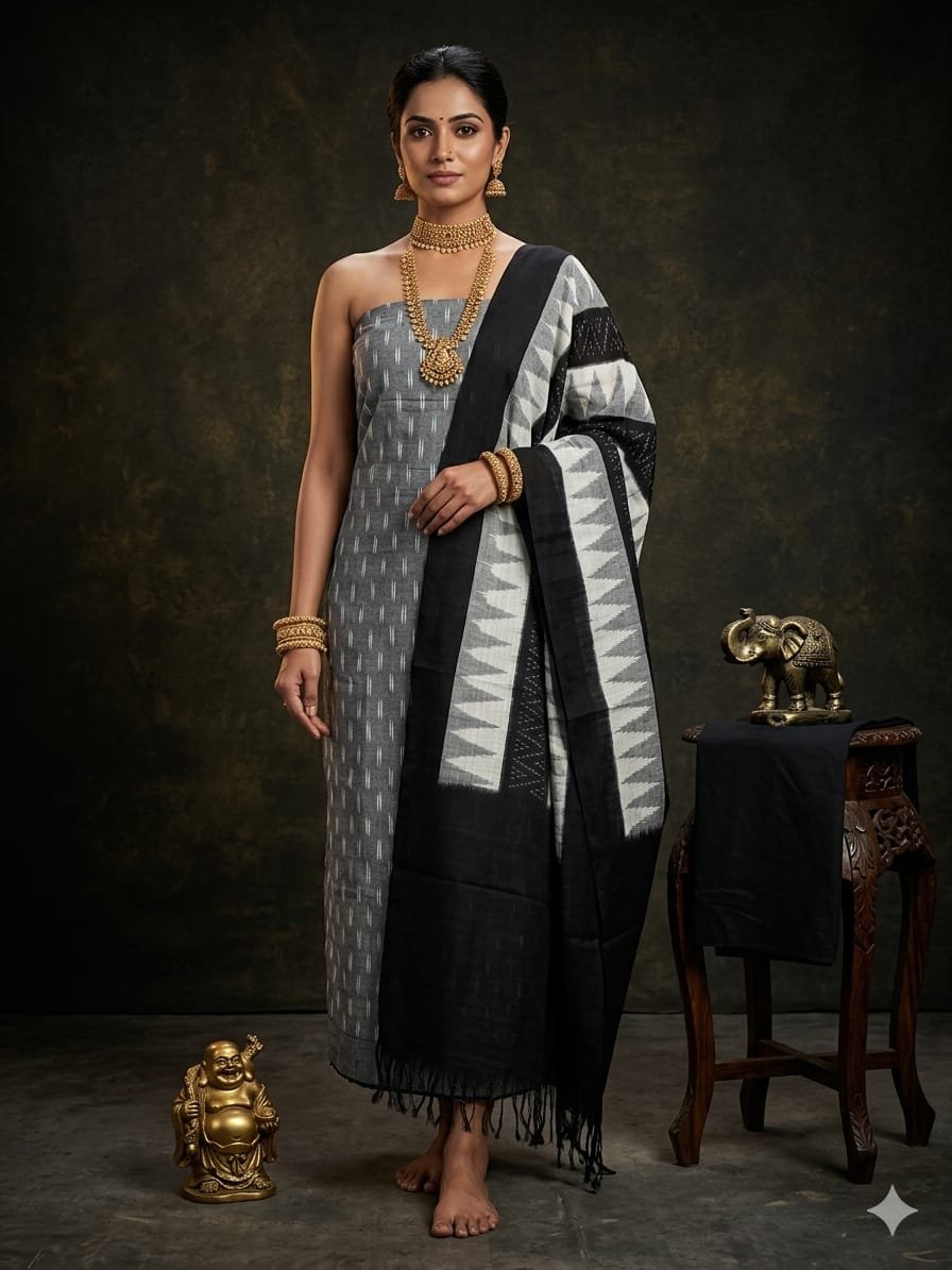 Cotton Salwar - PGMRY09-CS3PDIEDD-12