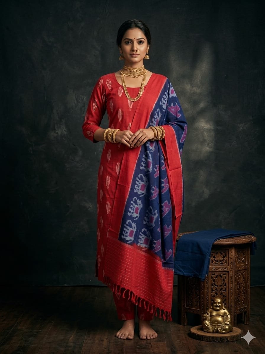 Cotton Salwar - PGMRY09-CS3PDIEDD-32