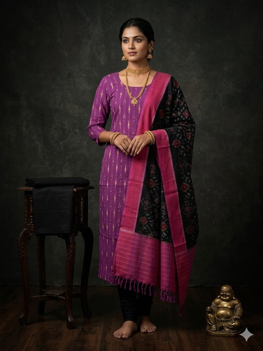Cotton Salwar - PGMRY09-CS3PDIEDD-33