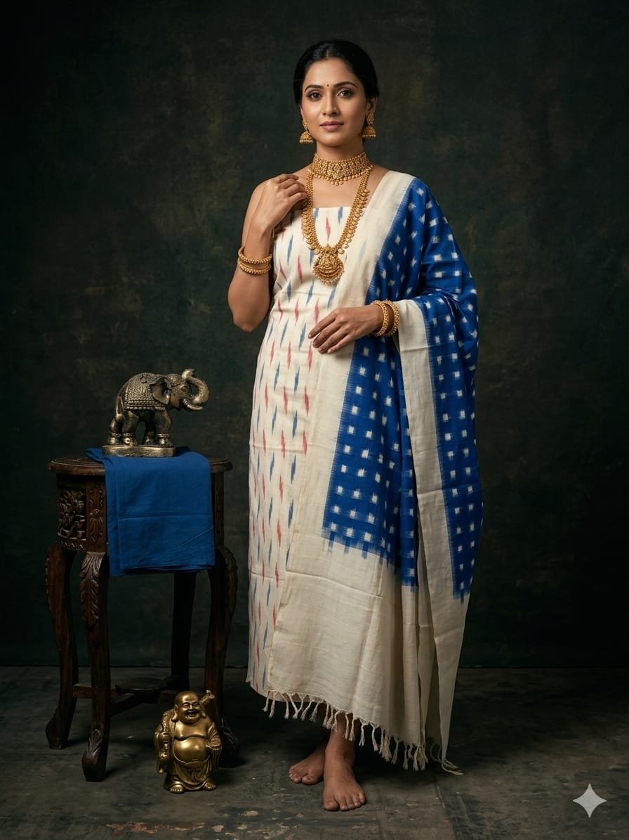 Cotton Salwar - PGMRY09-CS3PDIEDD-35