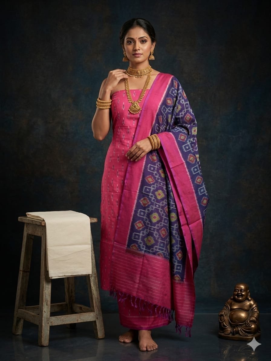 Cotton Salwar - PGMRY09-CS3PDIEDD-37