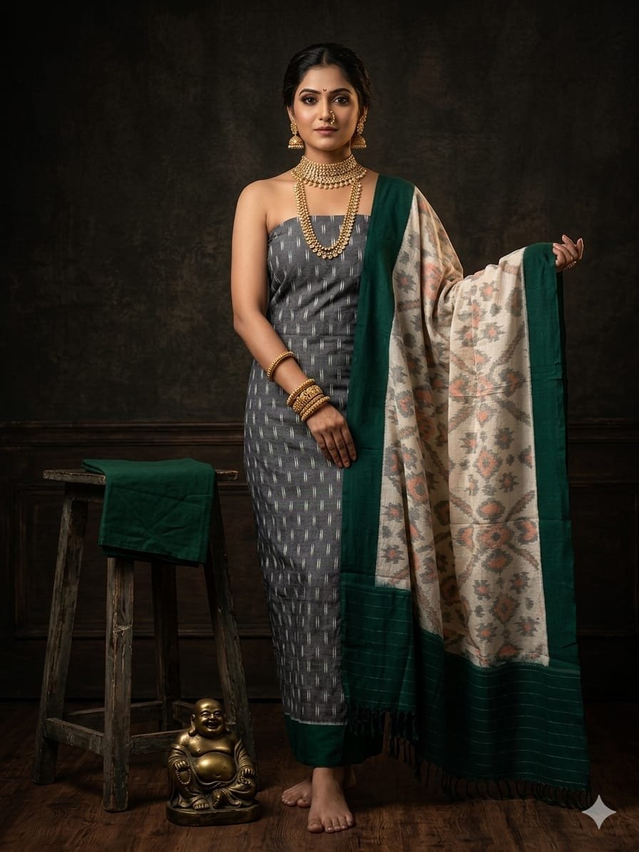 Cotton Salwar - PGMRY09-CS3PDIEDD-65