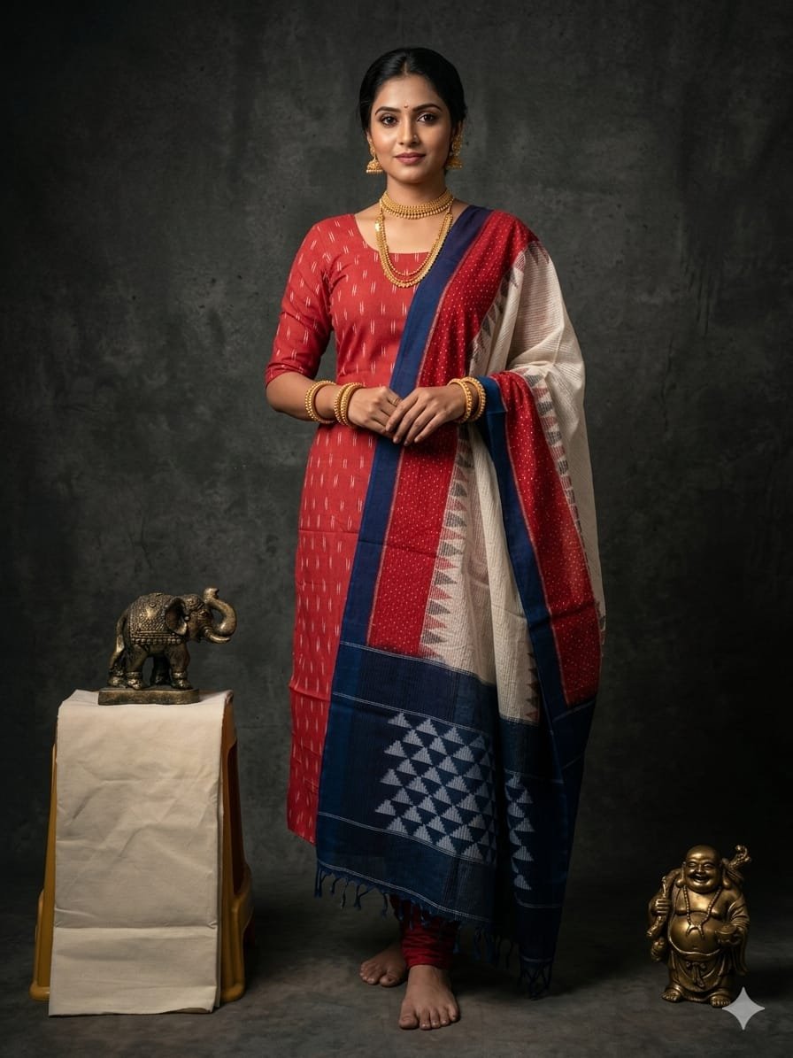 Cotton Salwar - PGMRY09-CS3PDIEDD-87