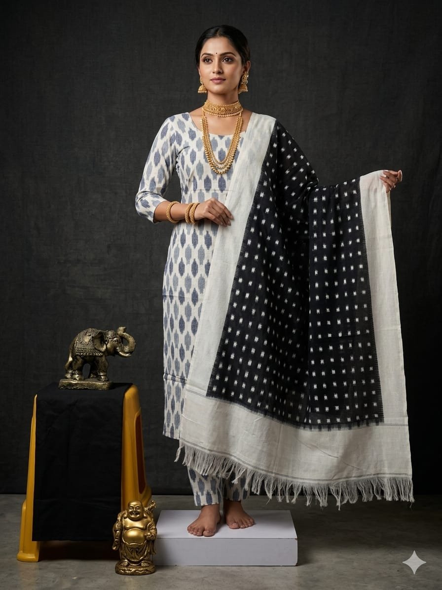 Cotton Salwar - PGMRY09-CS3PDIEDD-92