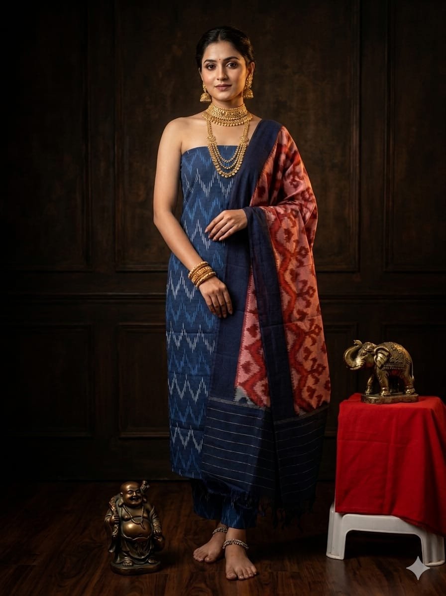 Cotton Salwar - PGMRY09-CS3PDIEDD-95