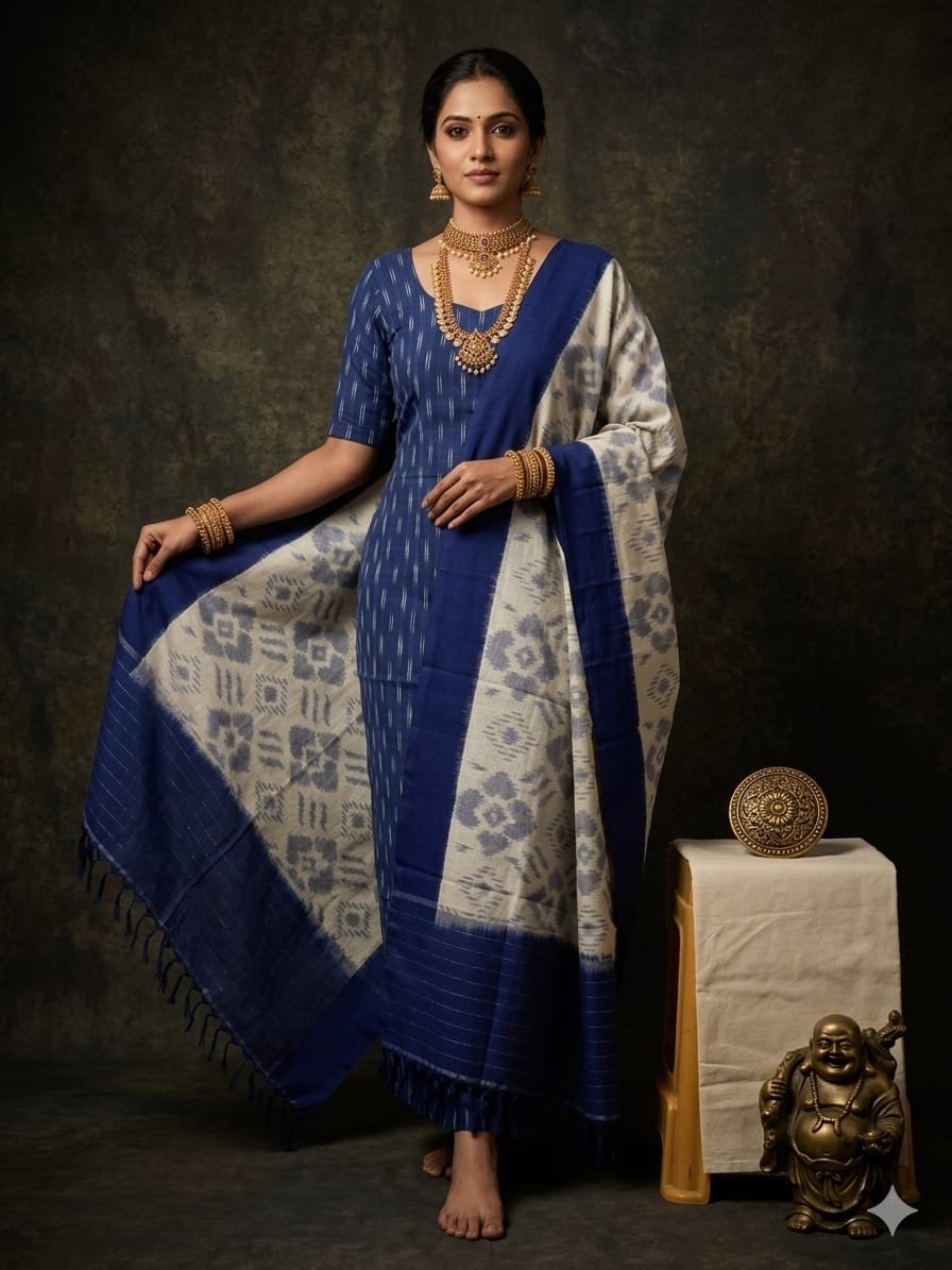 Cotton Salwar - PGMRY09-CS3PDIEDD-98