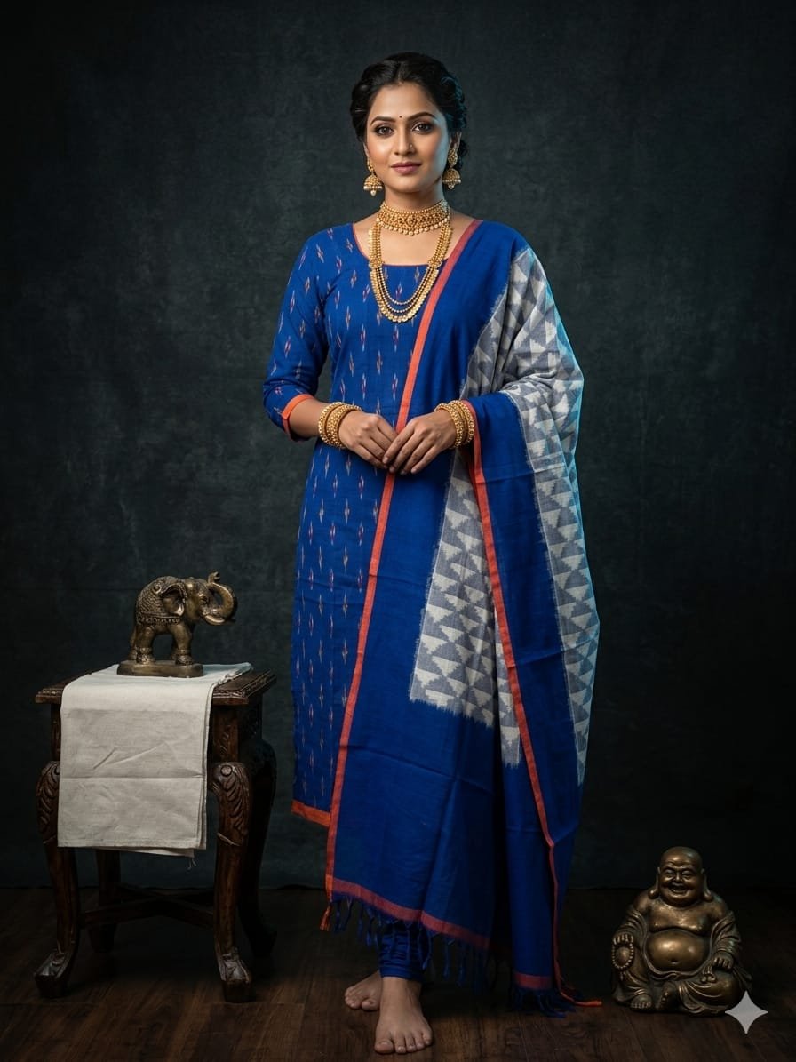 Cotton Salwar - PGMRY26-CS3PCIECD-01