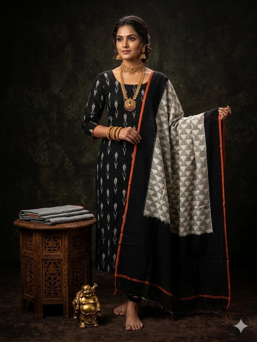 Cotton Salwar - PGMRY26-CS3PCIECD-02